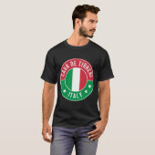イタリア・カーヴァ・デ・ティッレーニ市Tシャツ Tシャツ (正面フル)