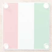 イタリア ガラスコースター (裏面)