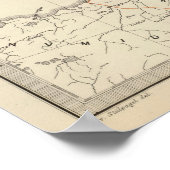 イタリア，ガリアのシテリア，イリリウム，シチリア ポスター (角)