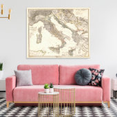 イタリア,ガリア・シアルピナ,シチリア,サルデーニャ キャンバスプリント (インサイチュ (リビング))