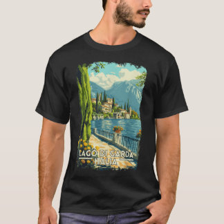 イタリア ガルダ湖 お土産 Tシャツ