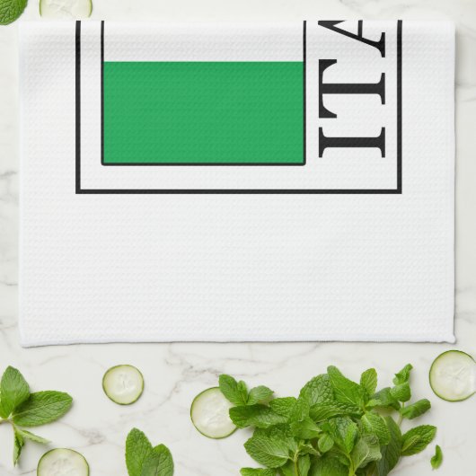 イタリア キッチンタオル (折り畳み)