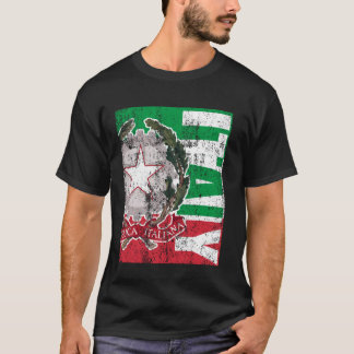 イタリア ギフト フラグ イタリア ヴィンテージ Italia イタリアーノ イタリア人 Tシャツ