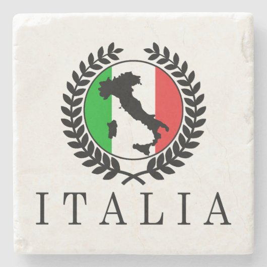 イタリア クラシコ ストーンコースター (正面)