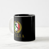 イタリア・クラシコ ツートーンマグカップ (正面左)