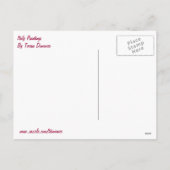 イタリア – クリスマスポストカード (裏面)