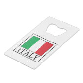 イタリア クレジットカード栓抜き (正面アングル)