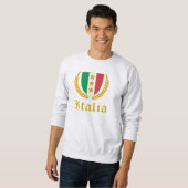 イタリア クレスト スウェットシャツ (正面フル)