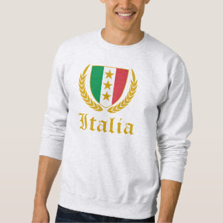 イタリア クレスト スウェットシャツ
