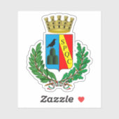 イタリア，グイドニア・モンテチェリオの紋章 シール (シート)