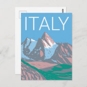 イタリア |グランパラディソ国立公園 ポストカード (正面/裏面)