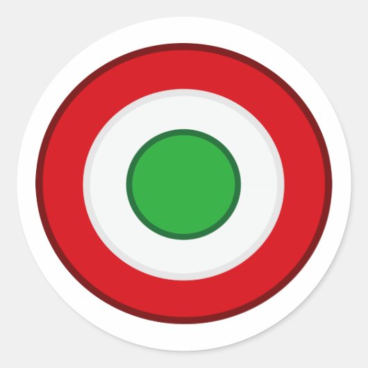 イタリア,コカルダコパイタリア ラウンドシール (正面)