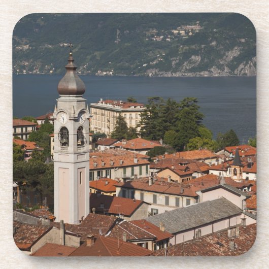 イタリア、コモ州、メナッジョ。町並みビューと2 コースター (正面)