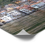 イタリア – コモ湖 – ブリー –  ポスター (角)