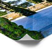 イタリア,コモ湖,ロマンチックなヴィラデルバルビアナロ ポスター (角)