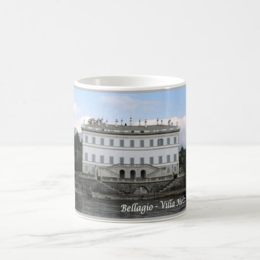 イタリア – コモ湖 – Bellagio - コーヒーマグカップ (中央)