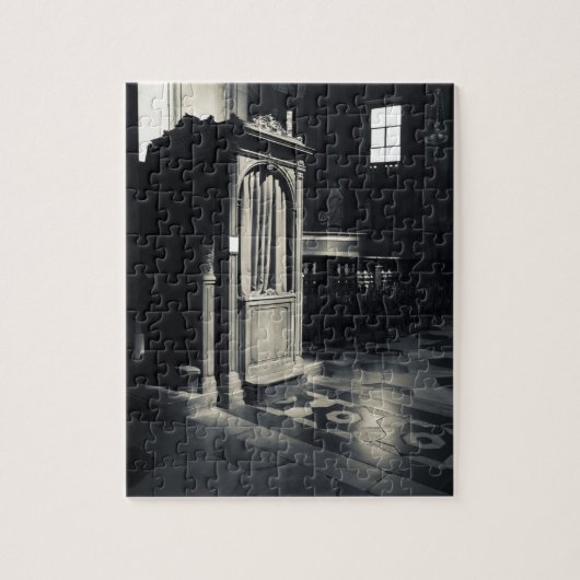 イタリア、コモ省、コモ。コモ大聖堂 ジグソーパズル (縦)