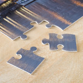 イタリア、コモ省、ベラジオ。街の景色 ジグソーパズル (側面)