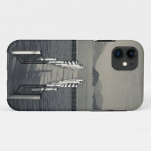 イタリア、コモ県、トレメッツォ。湖の桟橋 Case-Mate iPhoneケース (裏面(横))