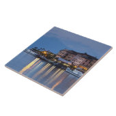 イタリア、コモ県、ベラージオ。タウンビュー、 タイル (側面)