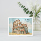 イタリア コロッセオの絵葉書 - 有名な観光地のギフト シーズンポストカード (スタンド正面)