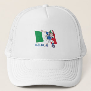 イタリア・サッカーファンの子どもが少年をだます キャップ