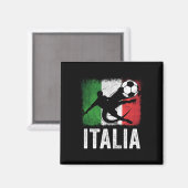 イタリア サッカー ファン ジェルシー マグネット (正面/裏面)