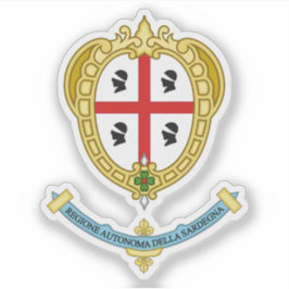 イタリア,サルデーニャの紋章 シール