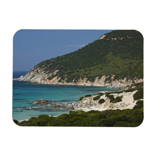 イタリア、サルデーニャ島、ソラナス。ビーチ マグネット (横)