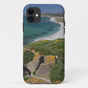 イタリア、サルデーニャ島、タルロス スペイン製の塔からの眺め iPhone 11 ケース