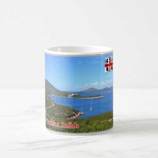 イタリア – サルデーニャ – アルゲーロ –  コーヒーマグカップ (中央)