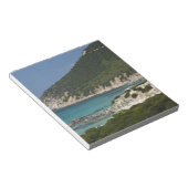 イタリア、サルデーニャ、ソラナ。ビーチ. ノートパッド (アングル)