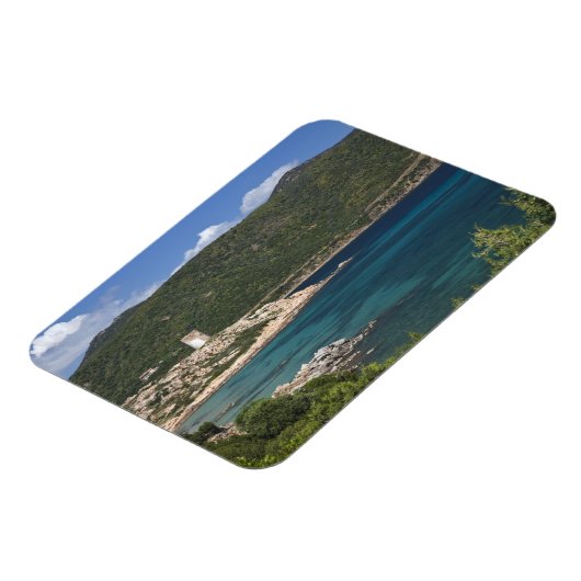 イタリア、サルデーニャ、テウラダ。スペインの塔。 マグネット (左側)