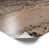 イタリア，サルデーニャ，ブジェル。ブジェルビーチと フォトプリント            (角)