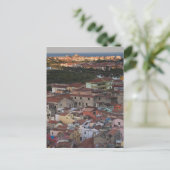 イタリア，サルデーニャ，ボサ。カステッロからの街並み ポストカード (スタンド正面)