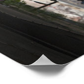 イタリア,サルデーニャ,ボサ。通り詳細。 ポスター (角)