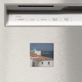 イタリア、サルデーニャ、ポルト・チェルヴォ。キエサディステラ マグネット (インサイチュ (食洗機))