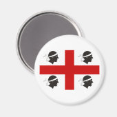 イタリア，サルデーニャ マグネット (正面/裏面)