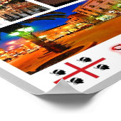 イタリア – サルデーニャ – モザイク –  ポスター (角)