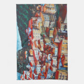 イタリア，サンチリコ キッチンタオル (縦)