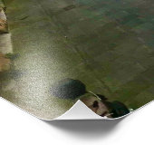 イタリア、シエナのドゥオモへの道 フォトプリント (角)