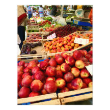 イタリア，シエナの市場の日