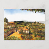 イタリア，シエナ ポストカード (正面)