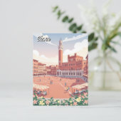 イタリア シエナ 旅行 ポストカード (スタンド正面)