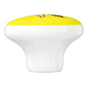 イタリア,シチリアの旗とセラミックノブのプル セラミックノブ (側面)