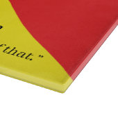 イタリア シチリア島のカスタム フラグ - シチリアのキッチン カッティングボード (角)