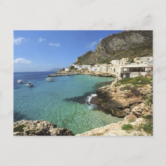 イタリア, シチリア島, エガディ諸島, レヴァンツォ島, ポストカード (正面)