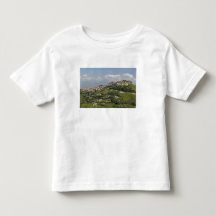 イタリア, シチリア島, エンナ, カラシベッタ, 朝景色 トドラーTシャツ
