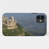 イタリア, シチリア島, エンナ, ロッカ・ディ・チェレーレからの町並み Case-Mate iPhoneケース (裏面(横))