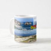 イタリア - シチリア島 - カステッランマーレ湾 - コーヒーマグカップ (正面左)